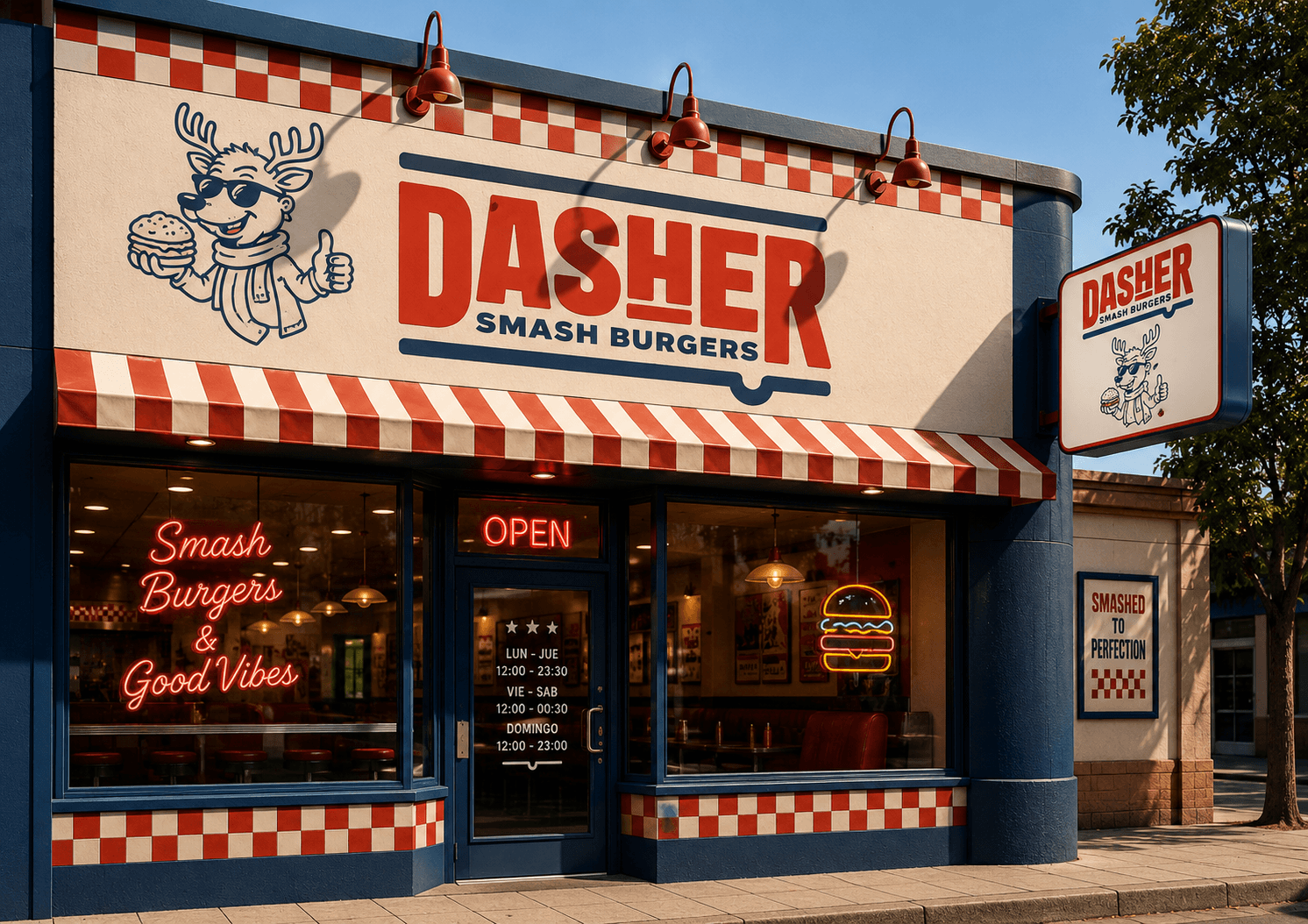 Dasher Smash Burgers